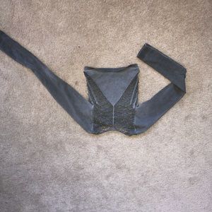 Grey URBAN OUTFITTERS TOP